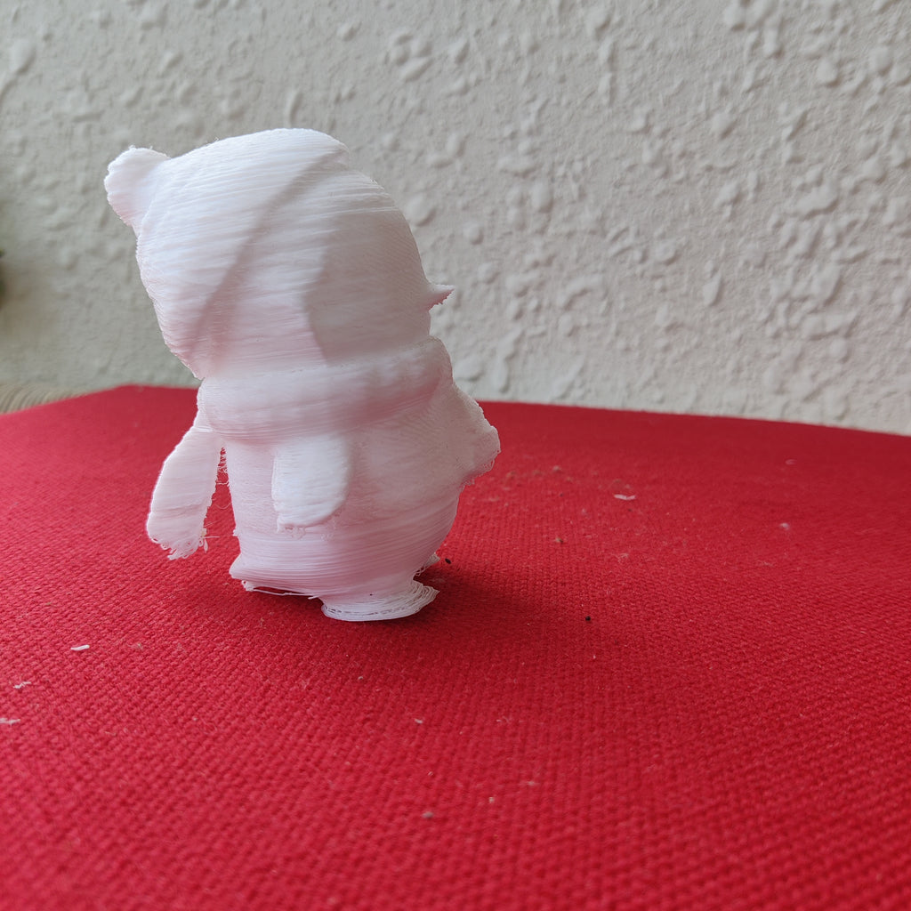 TL3D-0012/Penguin santa with scarf, Decor