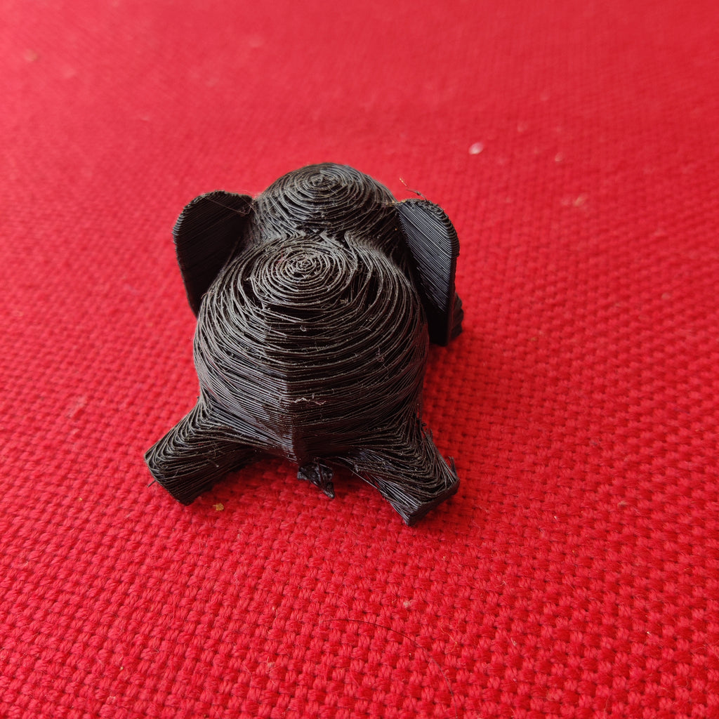 TL3D-009/Baby lazy elephant, Decor