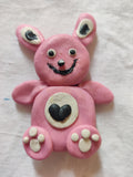 TLFM-0013-Bunny rabbit Fridge Magnet
