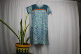 TLFABK-002/Blue Madhubani-Long kurti