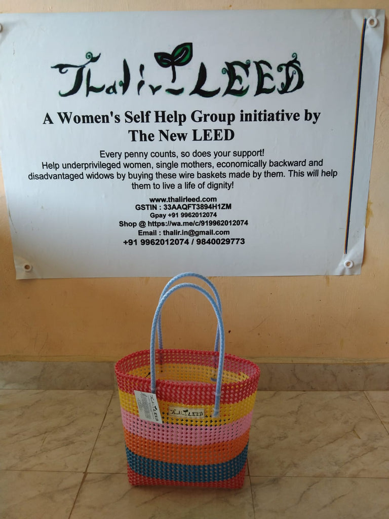 TLBAS-0035/Colour Rings Basket - Thalir Leed®
