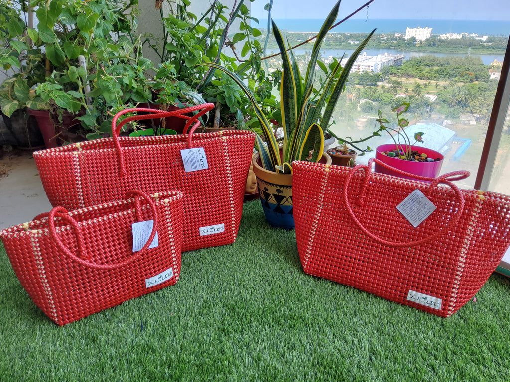 TLBAS-0037/Border Line Basket W/Without Cloth - Thalir Leed®