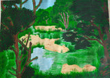 TLELI-Acrylic on Canvas - Thalir Leed®