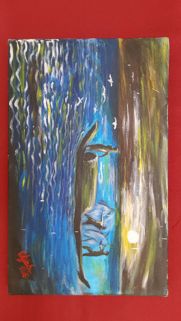 TLELI-ACRYLIC ON CANVAS - Thalir Leed®