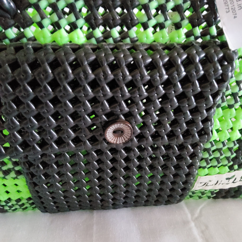 TLBAS-0072/ Kangaroo Pouch Basket - Thalir Leed®