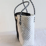 TLBAS-0051/Vengai Cross, Black & white basket - Thalir Leed®