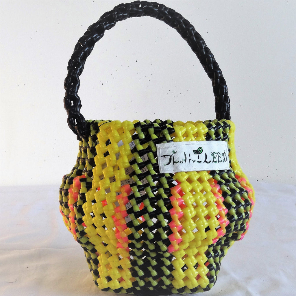 TLBAS-0055/Jasmine Pumpkin Basket - Thalir Leed®
