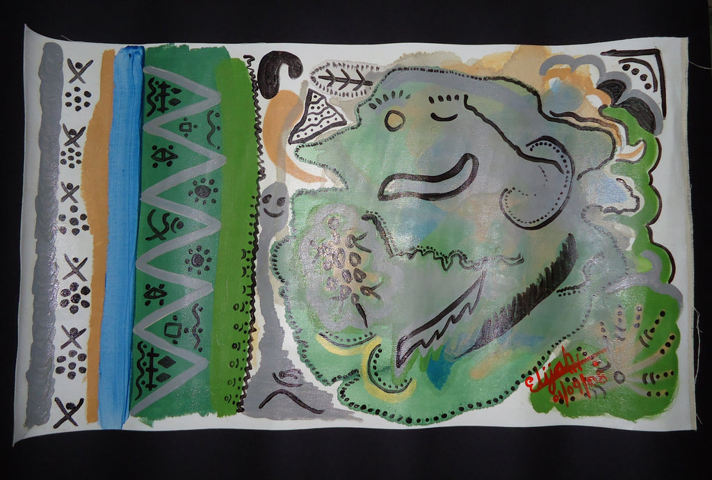 TLELI-Acrylic on Canvas - Thalir Leed®