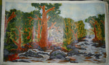TLELI-Oil on Canvas-Wood Stream - Thalir Leed®