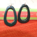 TLRJ-005/Rasin 3 pairs black earrings - Thalir Leed®