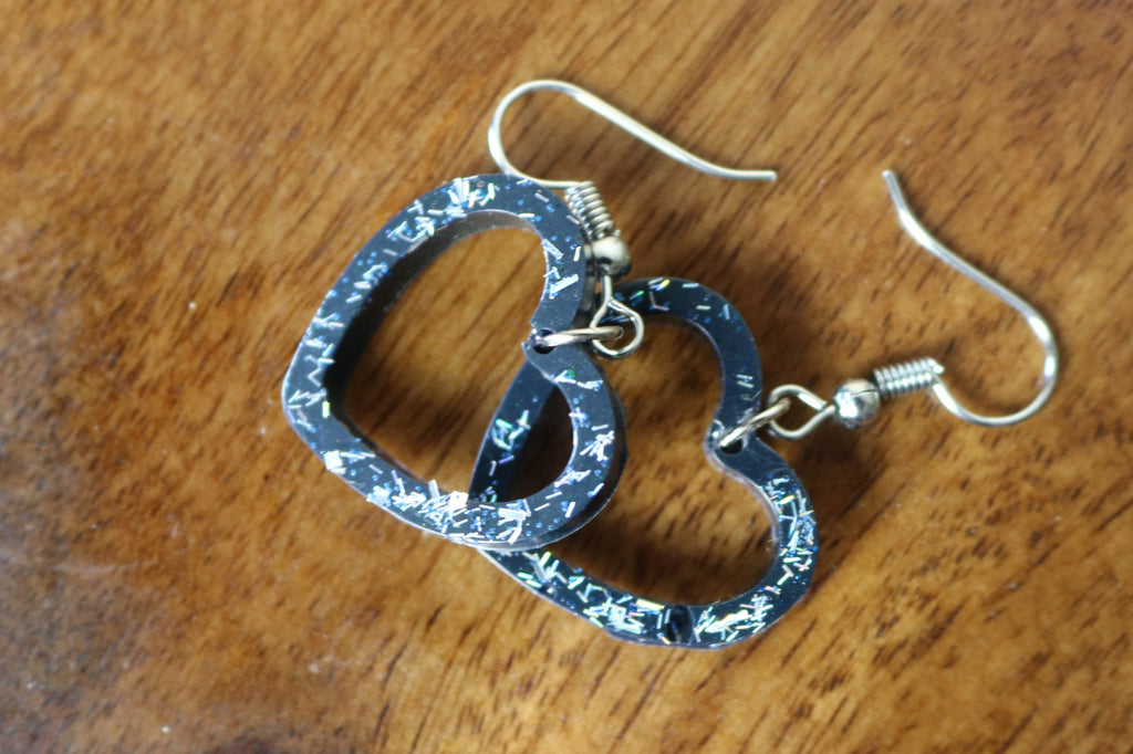 TLRJ-007/ heart Earrings - Thalir Leed®