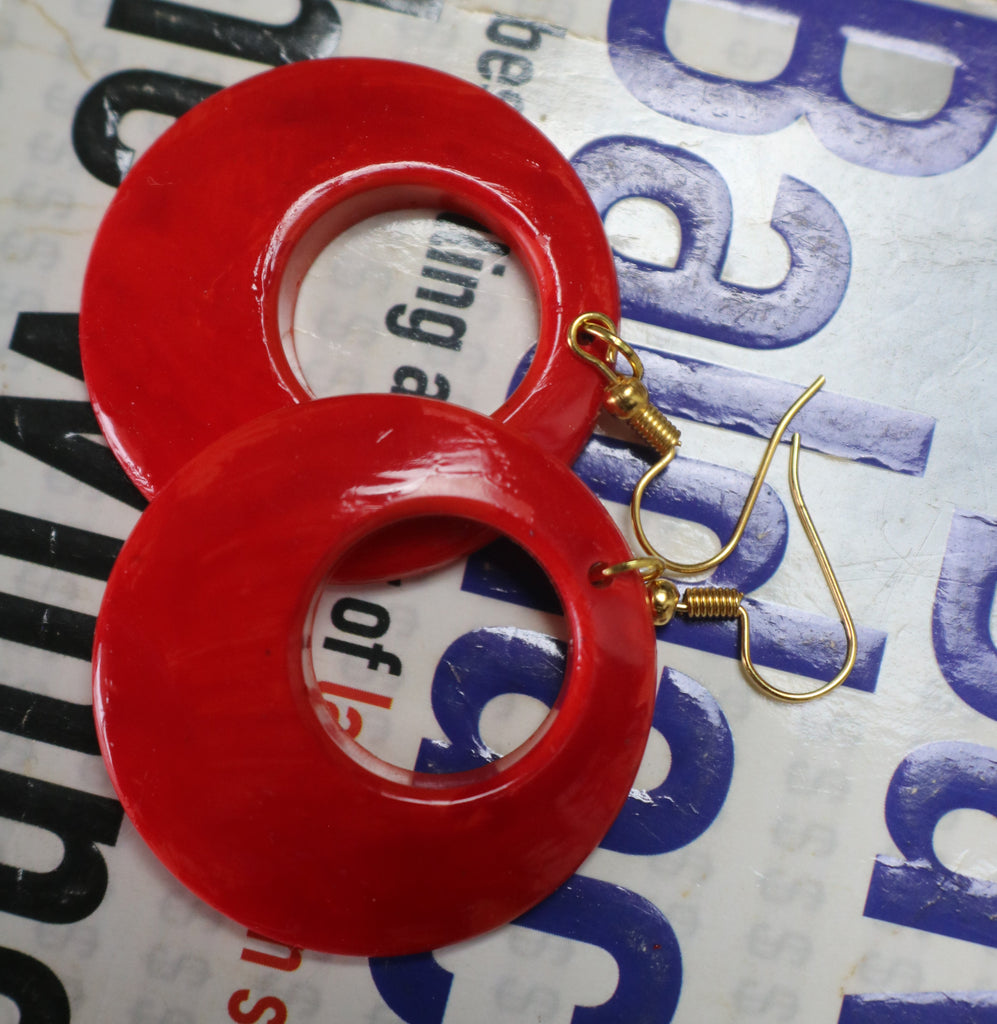 TLRJ-004/Rasin orange-3 pairs Earrings - Thalir Leed®
