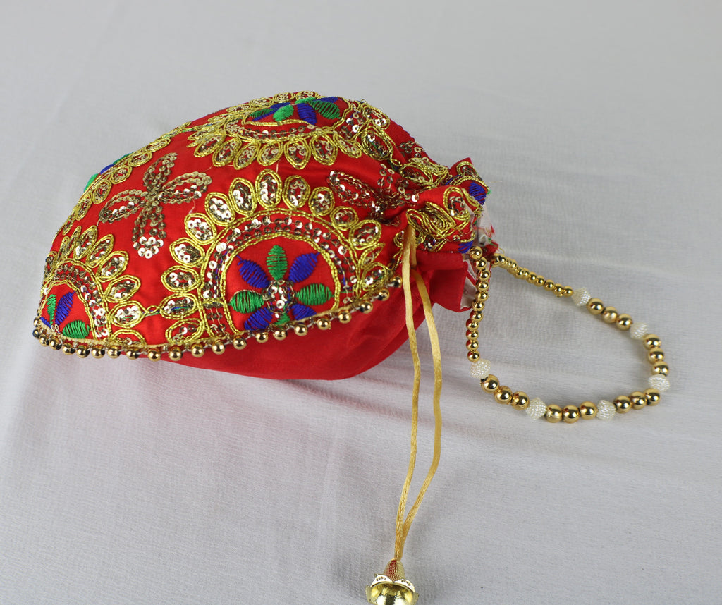 TLCB-007/Wedding/Party Potli bags - Thalir Leed®
