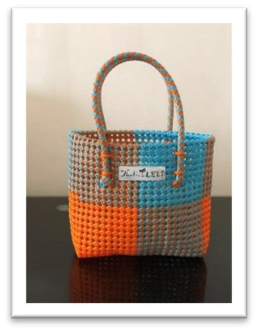 TLBAS-0025/Lunch basket with four big squares - Thalir Leed®