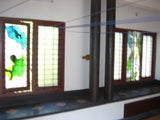 TLELI-Glass Painting; ‘Boat & backwater ’ - Thalir Leed®