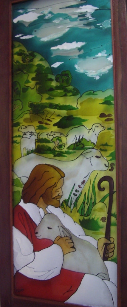 TLELI-Glass Painting ‘Great Shepherd’ - Thalir Leed®