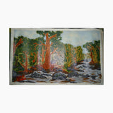 TLELI-Oil on Canvas-Wood Stream - Thalir Leed®