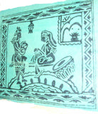TLELI-021/Greeting card painted in Acrylic - Thalir Leed®
