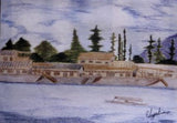 TLELI-Colour Pencil, landscape on cartridge paper - Thalir Leed®