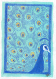 TLELI-028/Greeting card in Acrylic on handmade paper - Thalir Leed®