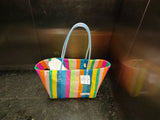 TLBAS-0044/Multi-Coloured Traditional Basket