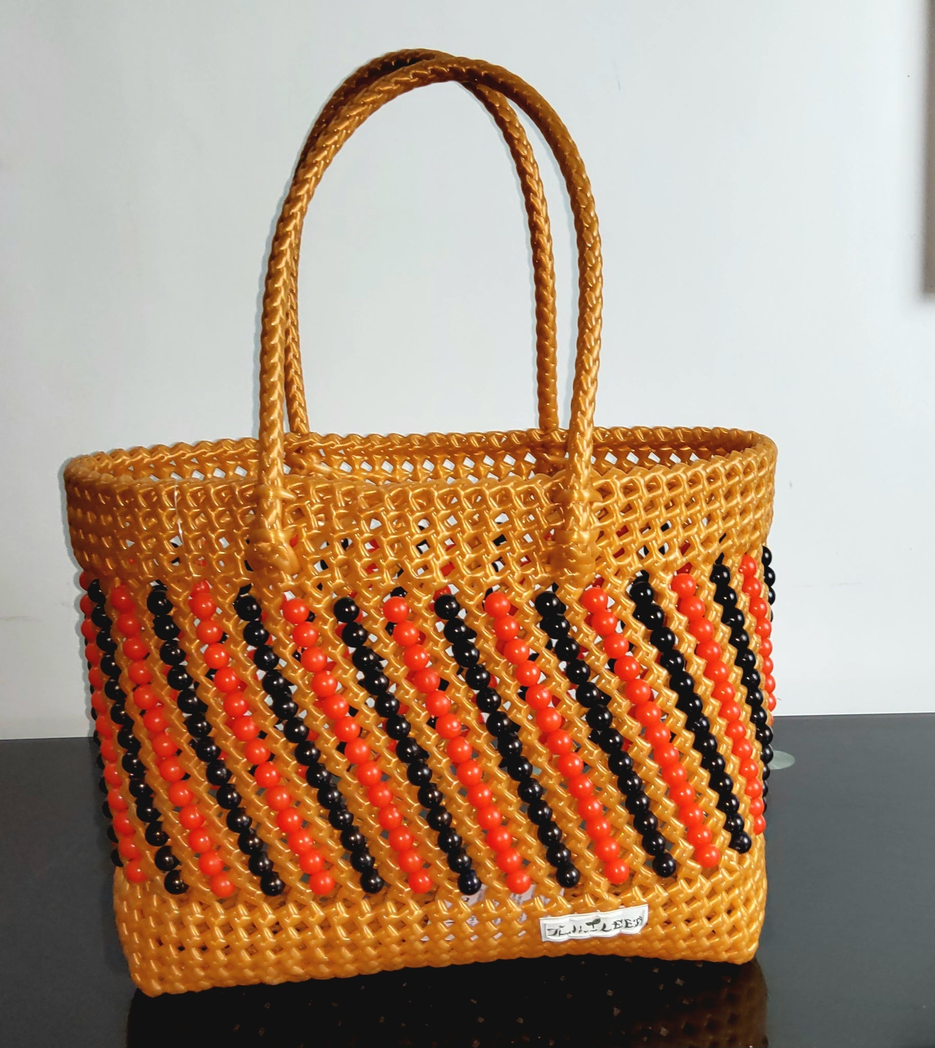 TLBAS-0031/Beaded Basket