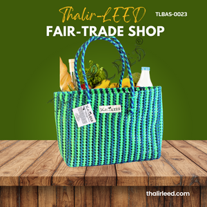 TLBAS-0023/Malligai-Straight line dual Colours Basket