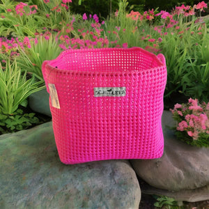TLBAS-0014/Handmade Modular square baskets with optional cover for Multipurpose Activities