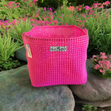 TLBAS-0014/Handmade Modular square baskets with optional cover for Multipurpose Activities