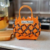 TLBAS-0058/Pineapple Handbag