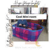 TLBAS-0018/Handmade Extra large storage basket/Mini room