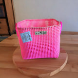 TLBAS-0014/Handmade Modular square baskets with optional cover for Multipurpose Activities