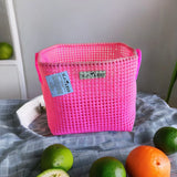 TLBAS-0014/Handmade Modular square baskets with optional cover for Multipurpose Activities