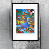TLELI-006/Acrylic on Canvas:Multiple Combinations