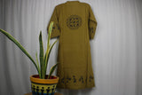 TLFABK-0001b/Cotton Worli Frame -Long kurti