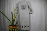 TLFABK-0001c/Cotton Worli Frame -Long kurti