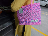 TLBAS-009/Handcrafted Sparkling diamond pattern baskets
