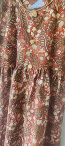 TLFAB-0018a/Front open/lacey Anarkali with pebbles