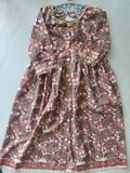 TLFAB-0018a/Front open/lacey Anarkali with pebbles