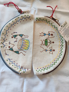 TLDIY-003b-Versatile Pouches in Canvas-DIY-painted & beaded