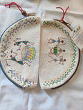 TLDIY-003b-Versatile Pouches in Canvas-DIY-painted & beaded