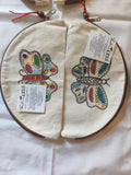 TLDIY-003b-Versatile Pouches in Canvas-DIY-painted & beaded