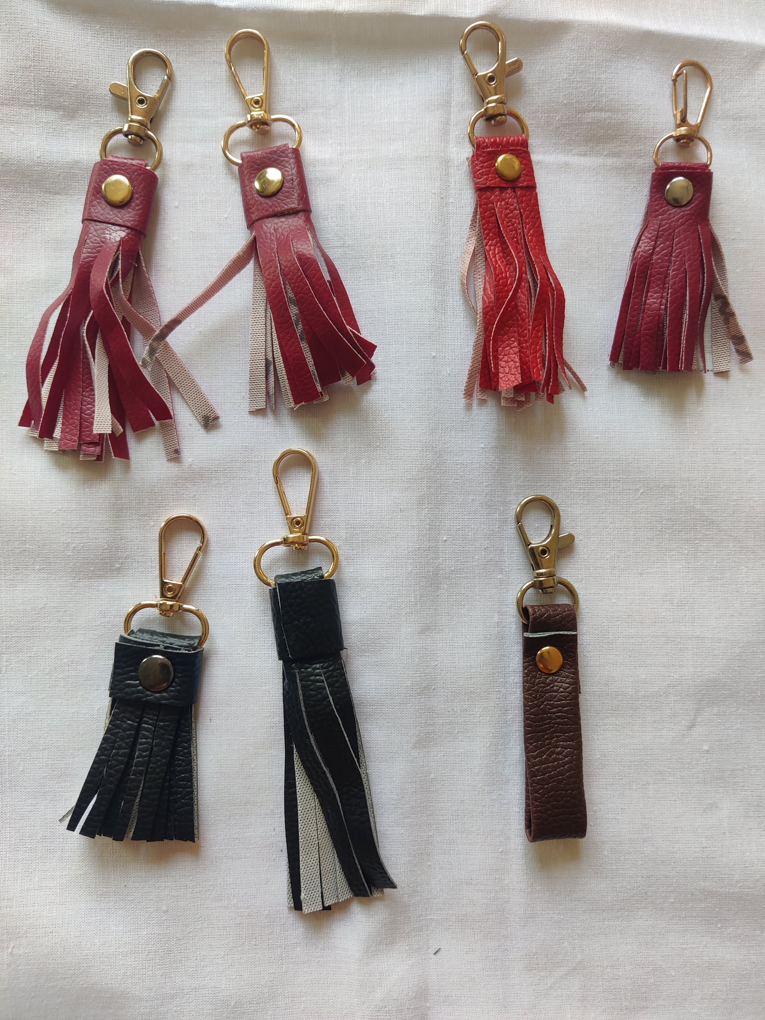 TLDIY-0015-Creative Tassels in leather -DIY