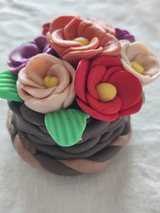 TLFM-009-Flower pot Fridge Magnets