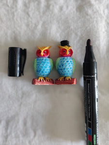 TL3D-001a/Owl- W/WO Painted, Decor