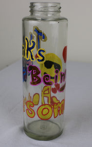 TLELI- DIY-Glass bottle painting for gift
