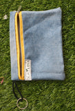 TLCB-003c/Mini Pouches in rexine/Denim