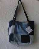 TLCB-0014/Denim Applique Tote bags