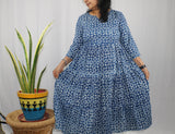TLFAB-0019b/A Line Anarkali/Cotton Gown
