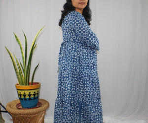 TLFAB-0019b/A Line Anarkali/Cotton Gown